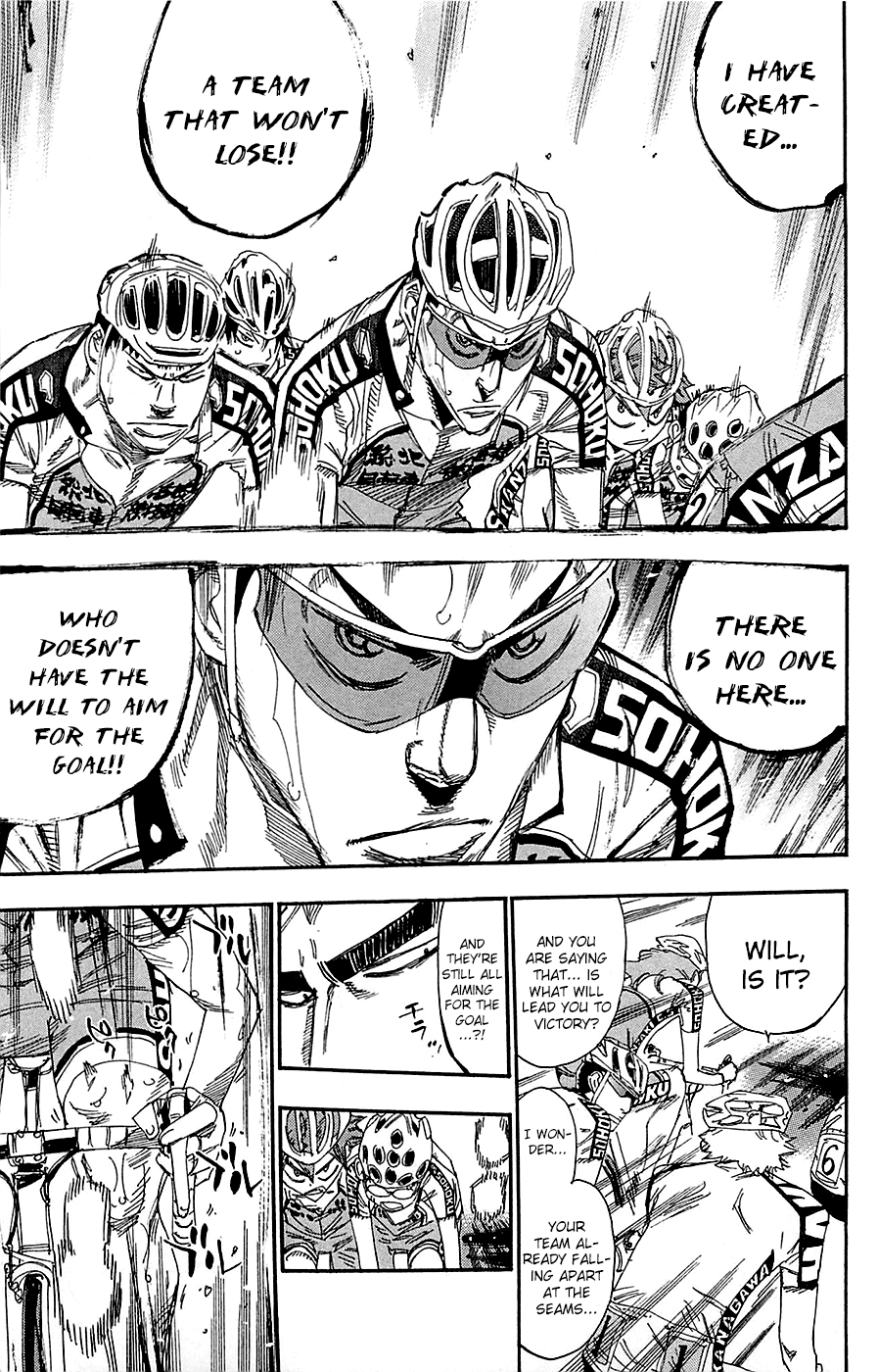 Yowamushi Pedal Chapter 139 page 9 - Chapter 139: Sohoku Soul