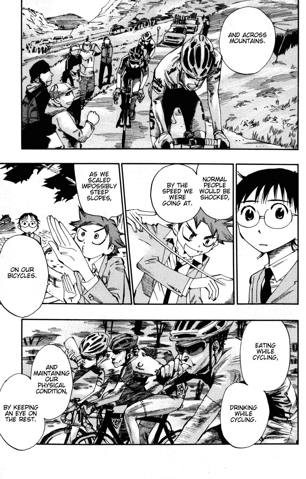 Yowamushi Pedal Chapter 14 page 11 - Chapter 14: Souhoku High's Bicycle Racing Club