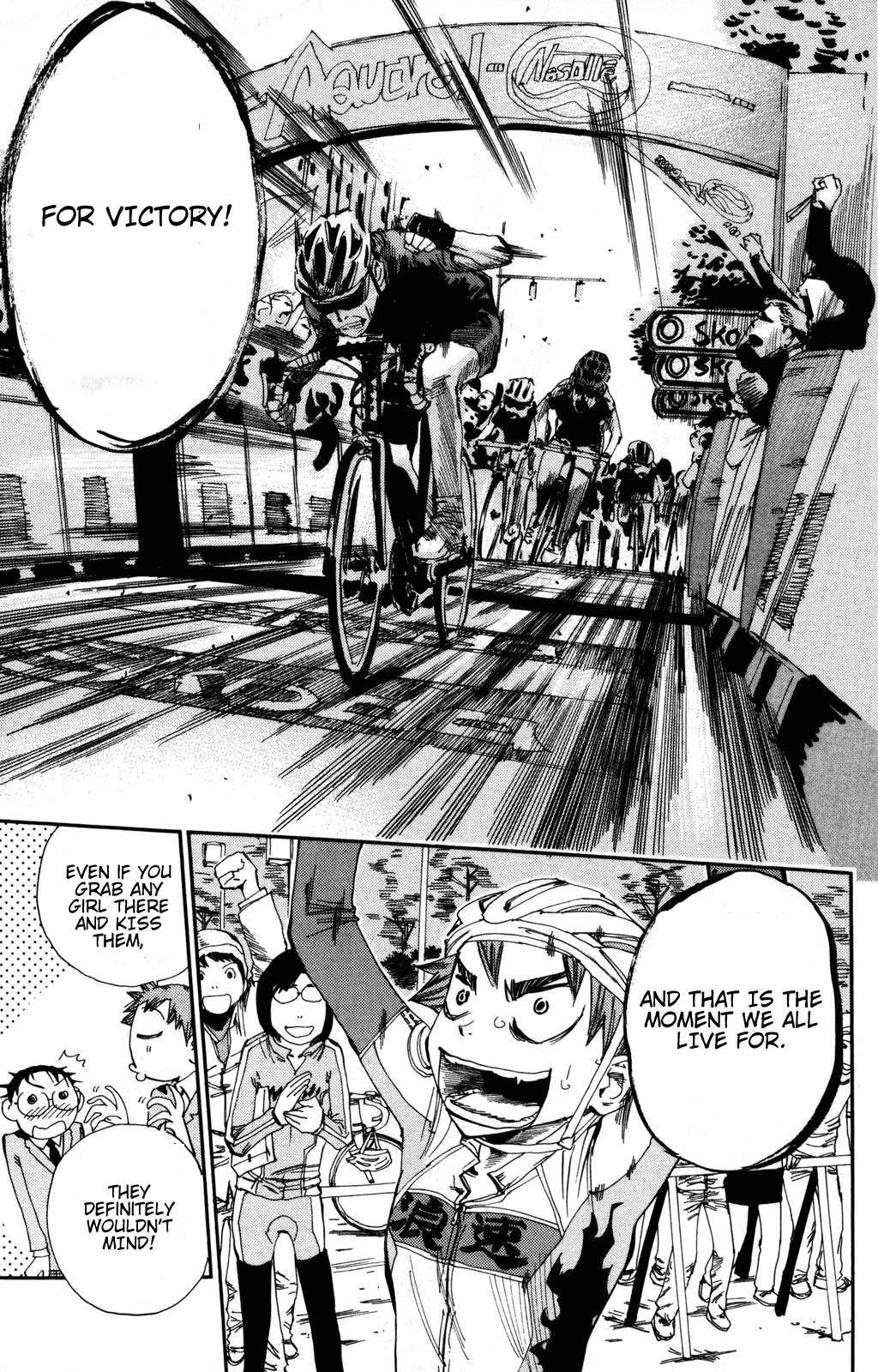 Yowamushi Pedal Chapter 14 page 13 - Chapter 14: Souhoku High's Bicycle Racing Club