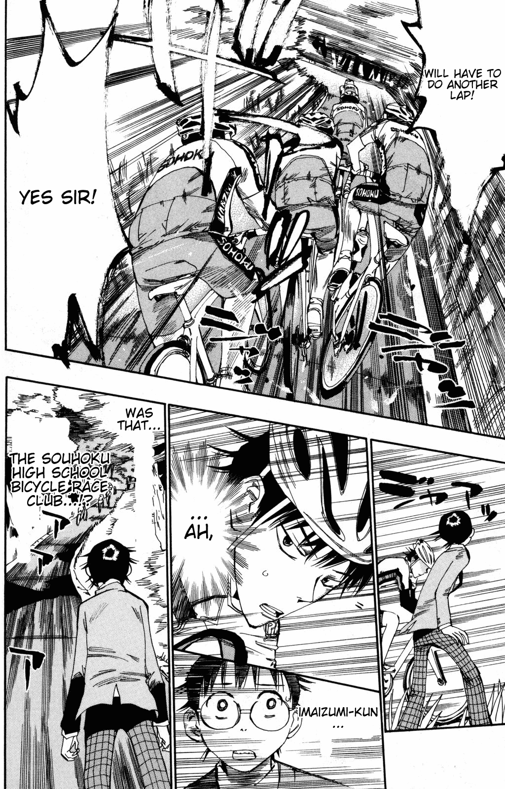 Yowamushi Pedal Chapter 14 page 23 - Chapter 14: Souhoku High's Bicycle Racing Club