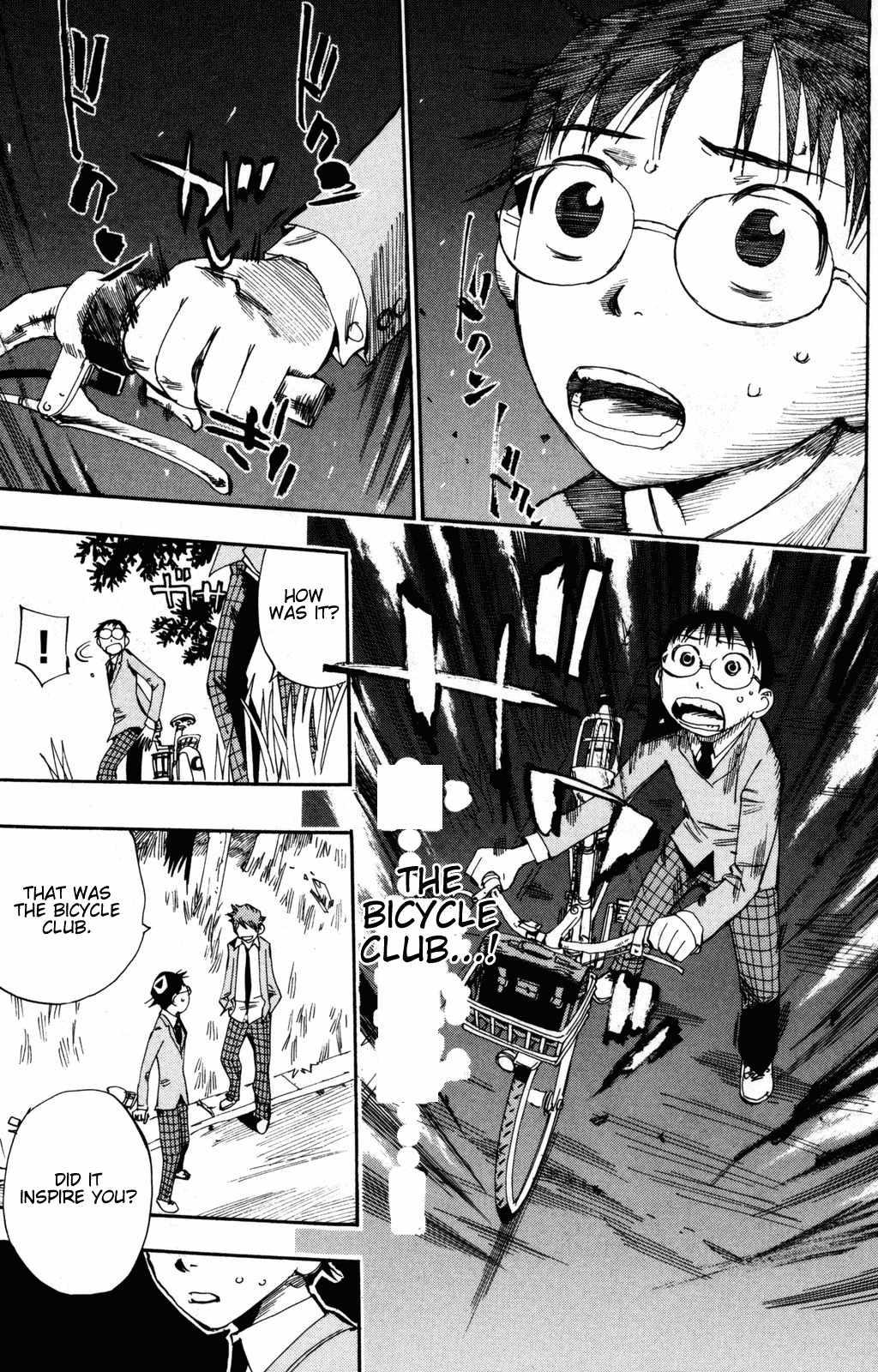Yowamushi Pedal Chapter 14 page 24 - Chapter 14: Souhoku High's Bicycle Racing Club