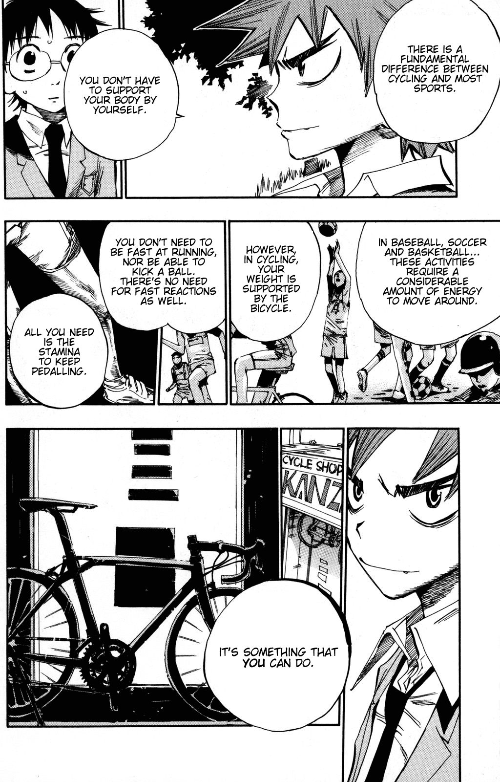 Yowamushi Pedal Chapter 14 page 25 - Chapter 14: Souhoku High's Bicycle Racing Club