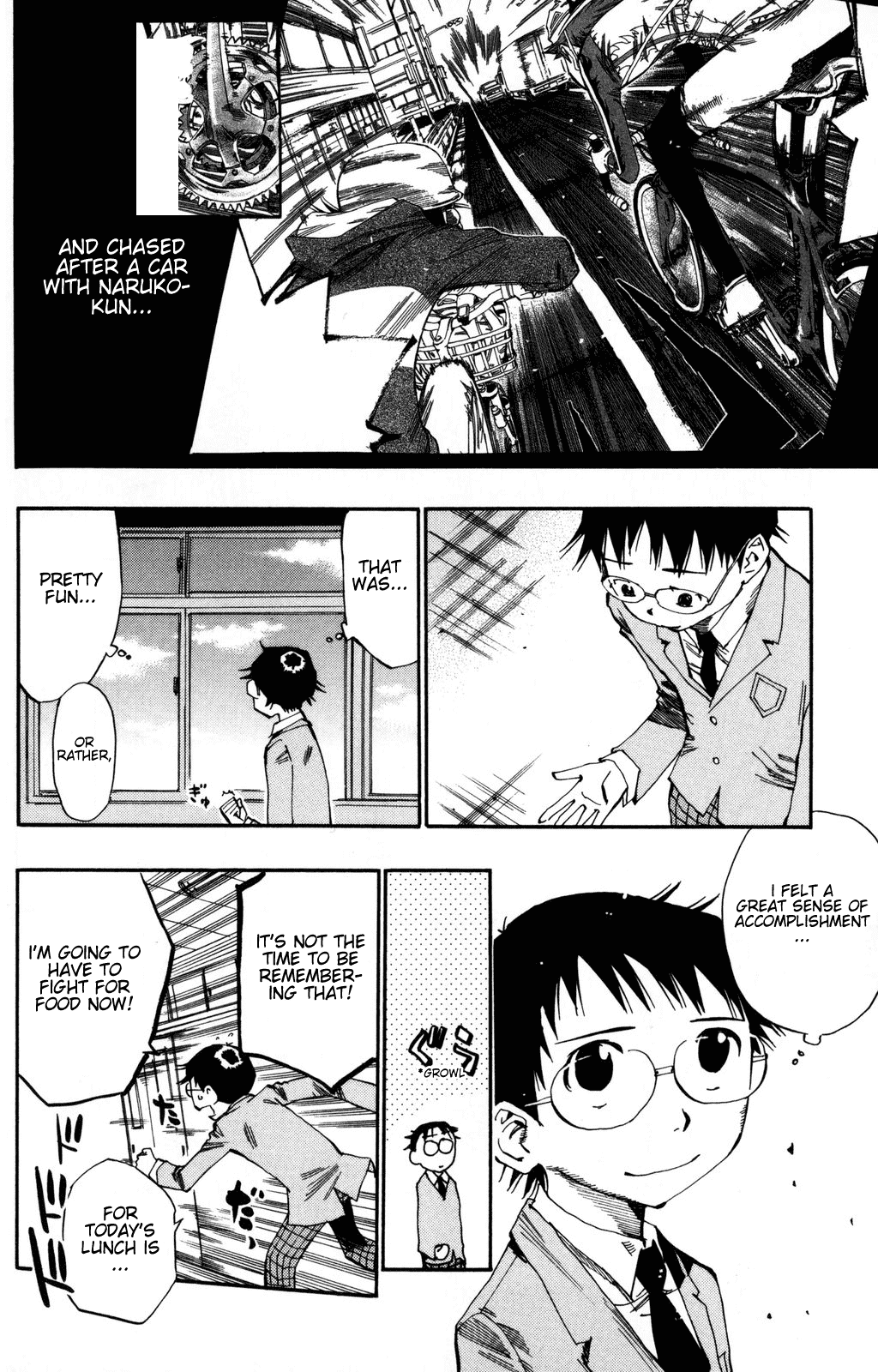 Yowamushi Pedal Chapter 14 page 4 - Chapter 14: Souhoku High's Bicycle Racing Club