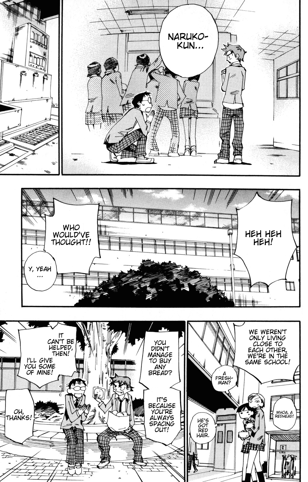 Yowamushi Pedal Chapter 14 page 7 - Chapter 14: Souhoku High's Bicycle Racing Club