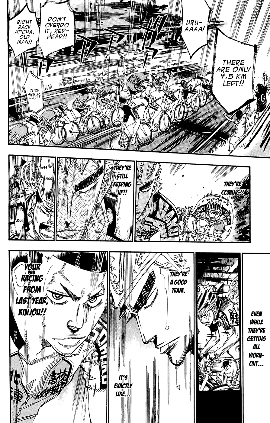 Yowamushi Pedal Chapter 140 page 10 - Chapter 140: The Last Team Strategy