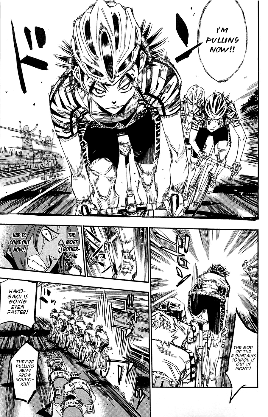 Yowamushi Pedal Chapter 140 page 6 - Chapter 140: The Last Team Strategy