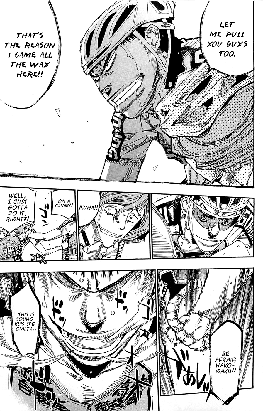 Yowamushi Pedal Chapter 140 page 8 - Chapter 140: The Last Team Strategy