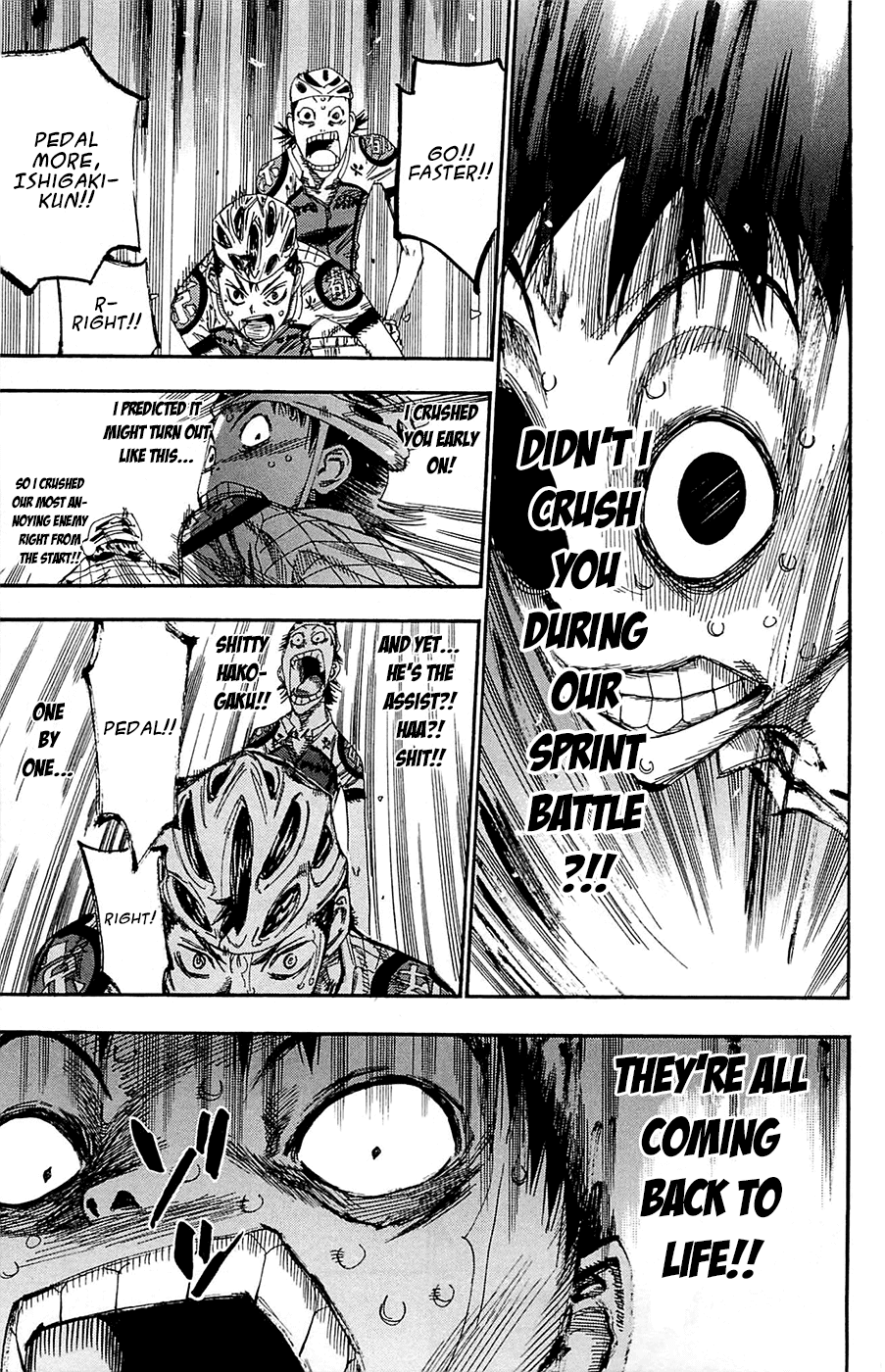 Yowamushi Pedal Chapter 142 page 10 - Chapter 142: The Fastest, Shinkai!