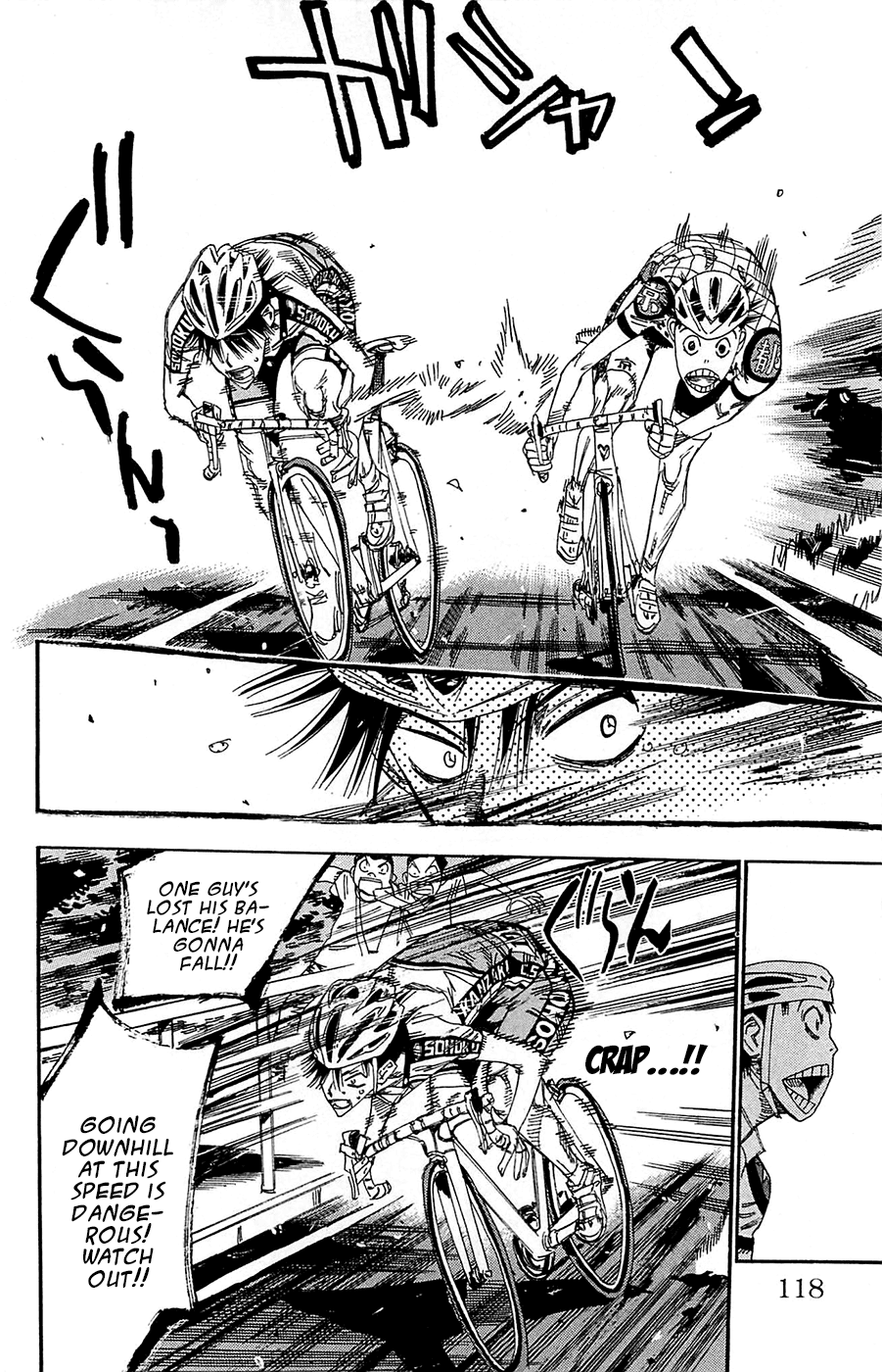 Yowamushi Pedal Chapter 142 page 17 - Chapter 142: The Fastest, Shinkai!