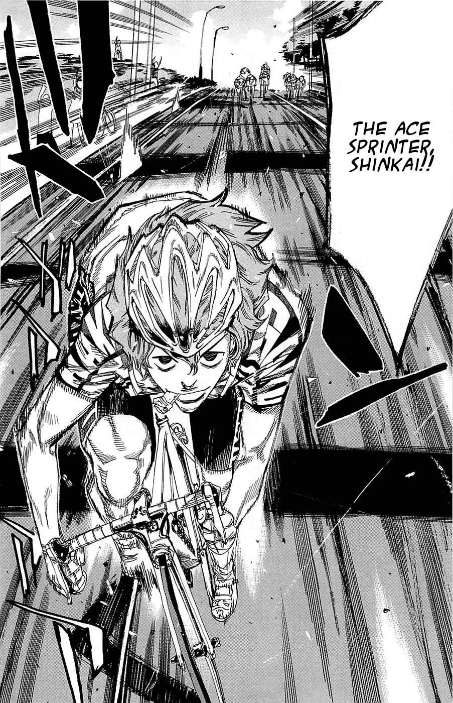 Yowamushi Pedal Chapter 142 page 3 - Chapter 142: The Fastest, Shinkai!