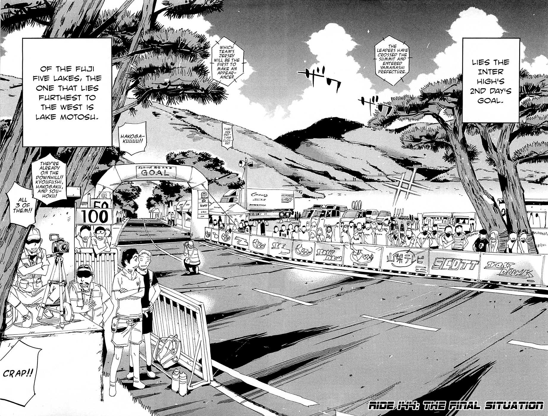 Yowamushi Pedal Chapter 144 page 2 - Chapter 144: The Last Deadlock