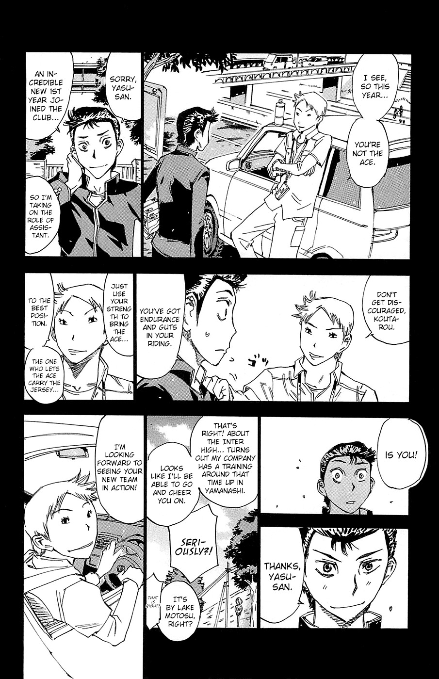 Yowamushi Pedal Chapter 145 page 11 - Chapter 145: The 3 Meters of Perseverance