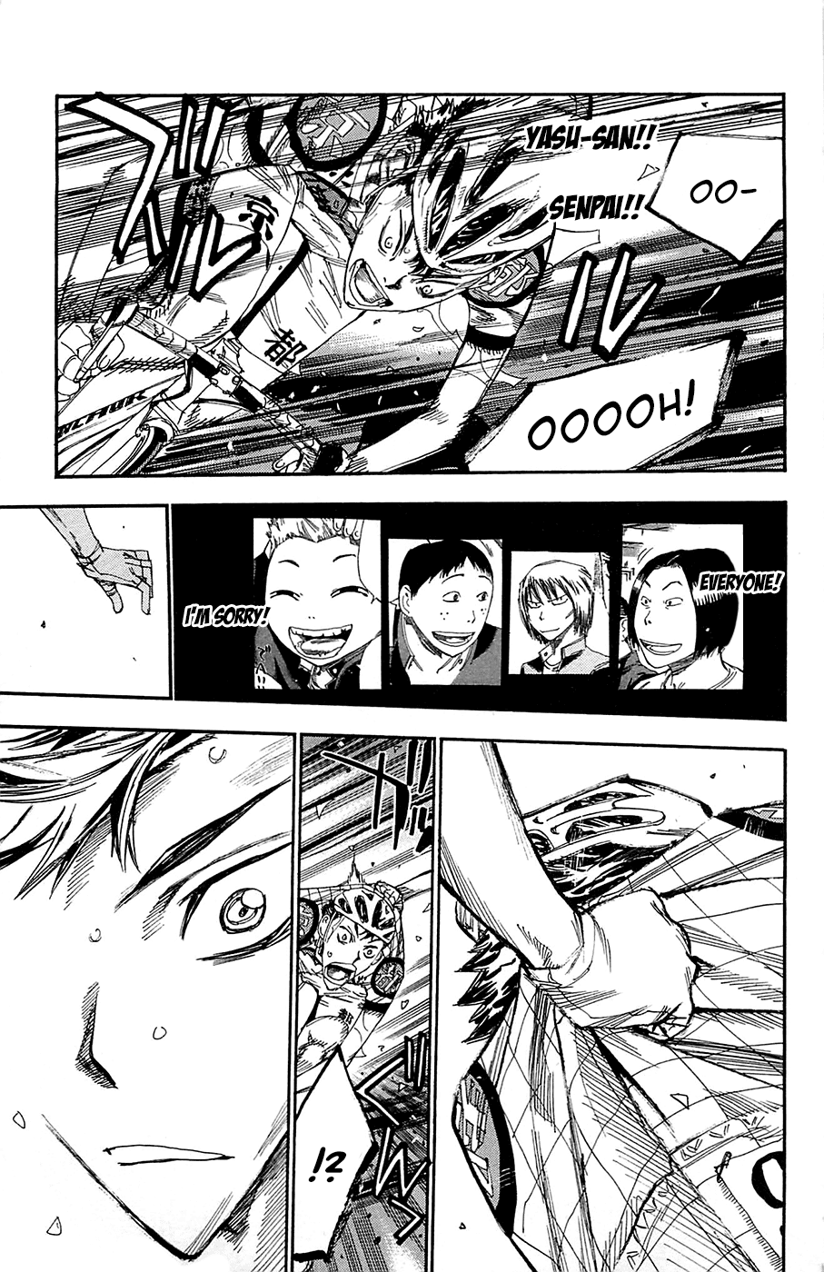 Yowamushi Pedal Chapter 145 page 12 - Chapter 145: The 3 Meters of Perseverance