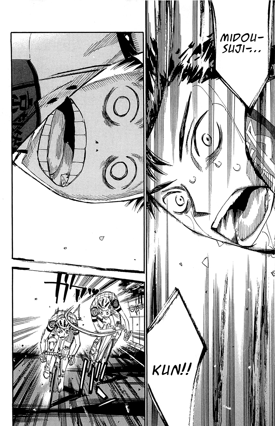 Yowamushi Pedal Chapter 145 page 14 - Chapter 145: The 3 Meters of Perseverance