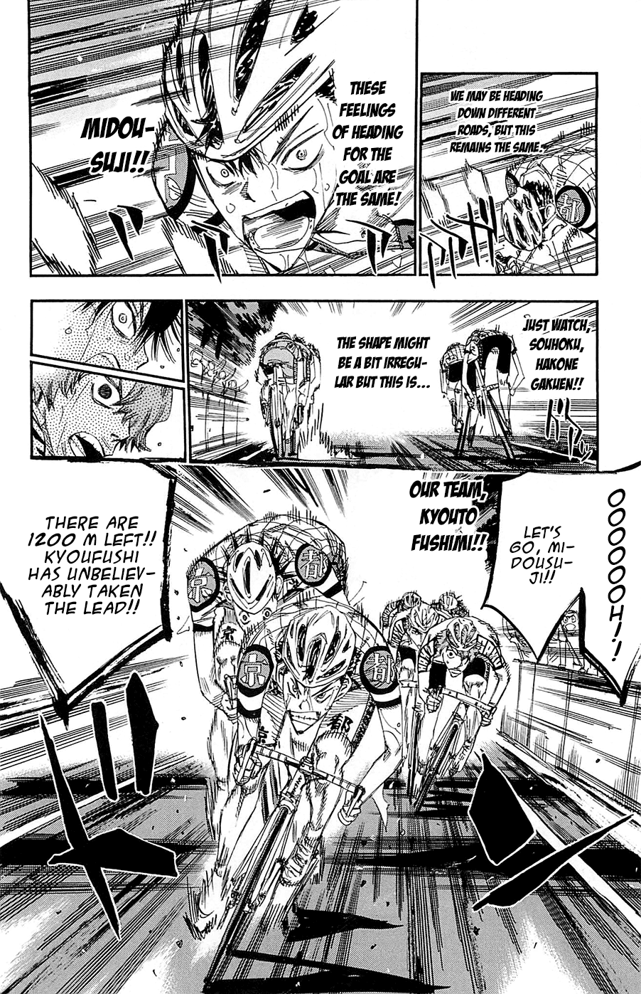 Yowamushi Pedal Chapter 145 page 16 - Chapter 145: The 3 Meters of Perseverance