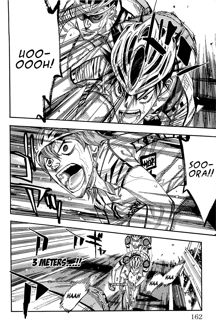Yowamushi Pedal Chapter 145 page 3 - Chapter 145: The 3 Meters of Perseverance