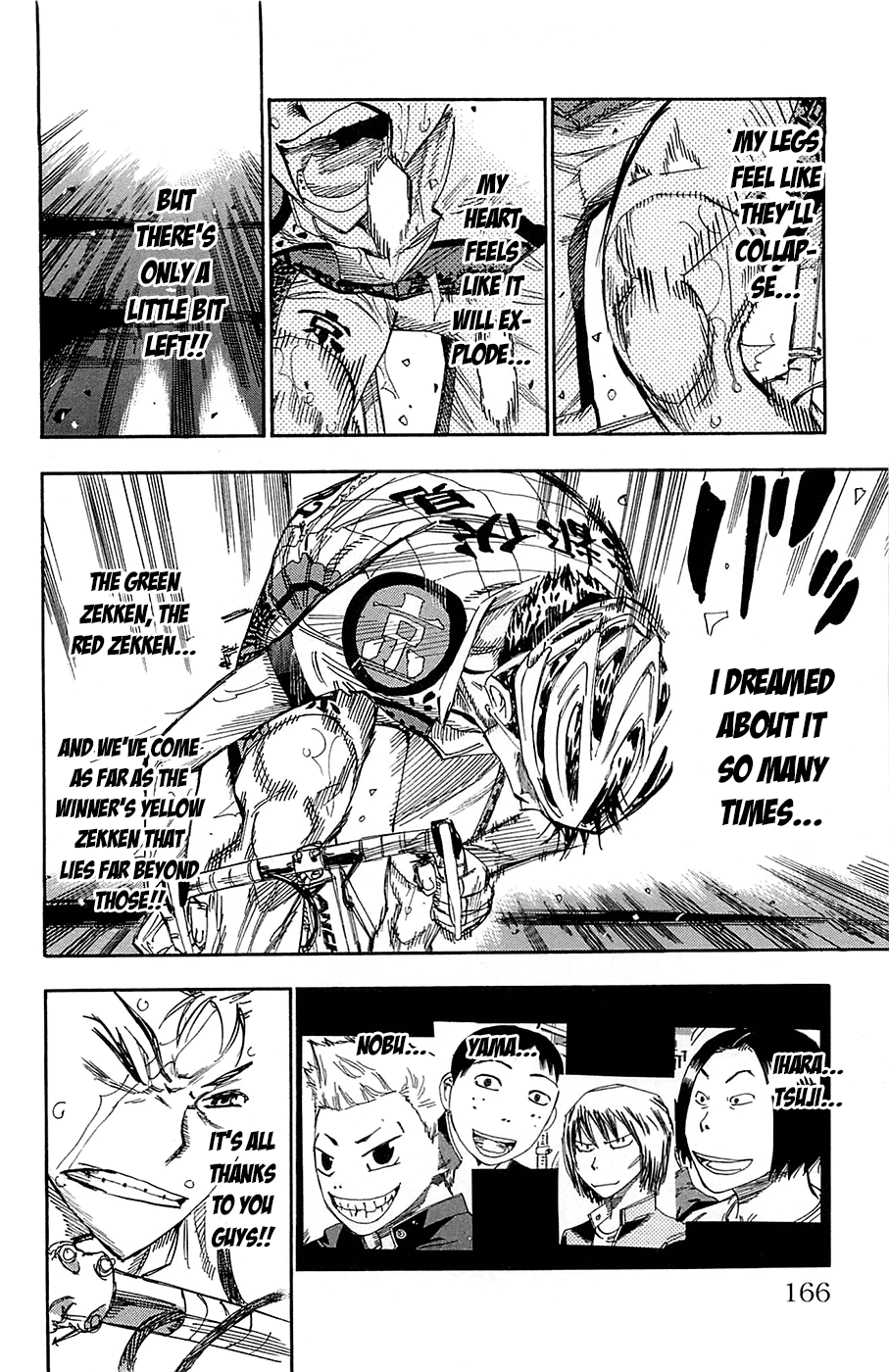 Yowamushi Pedal Chapter 145 page 7 - Chapter 145: The 3 Meters of Perseverance