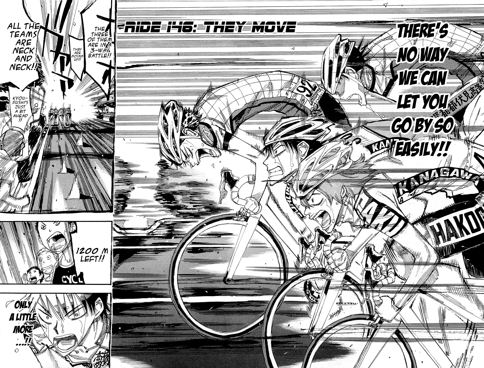 Yowamushi Pedal Chapter 146 page 2 - Chapter 146: Movement