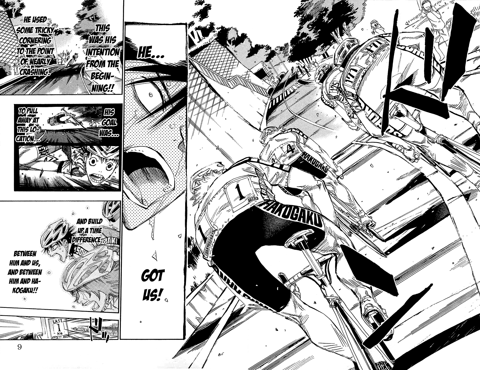 Yowamushi Pedal Chapter 147 page 10 - Chapter 147: Margin