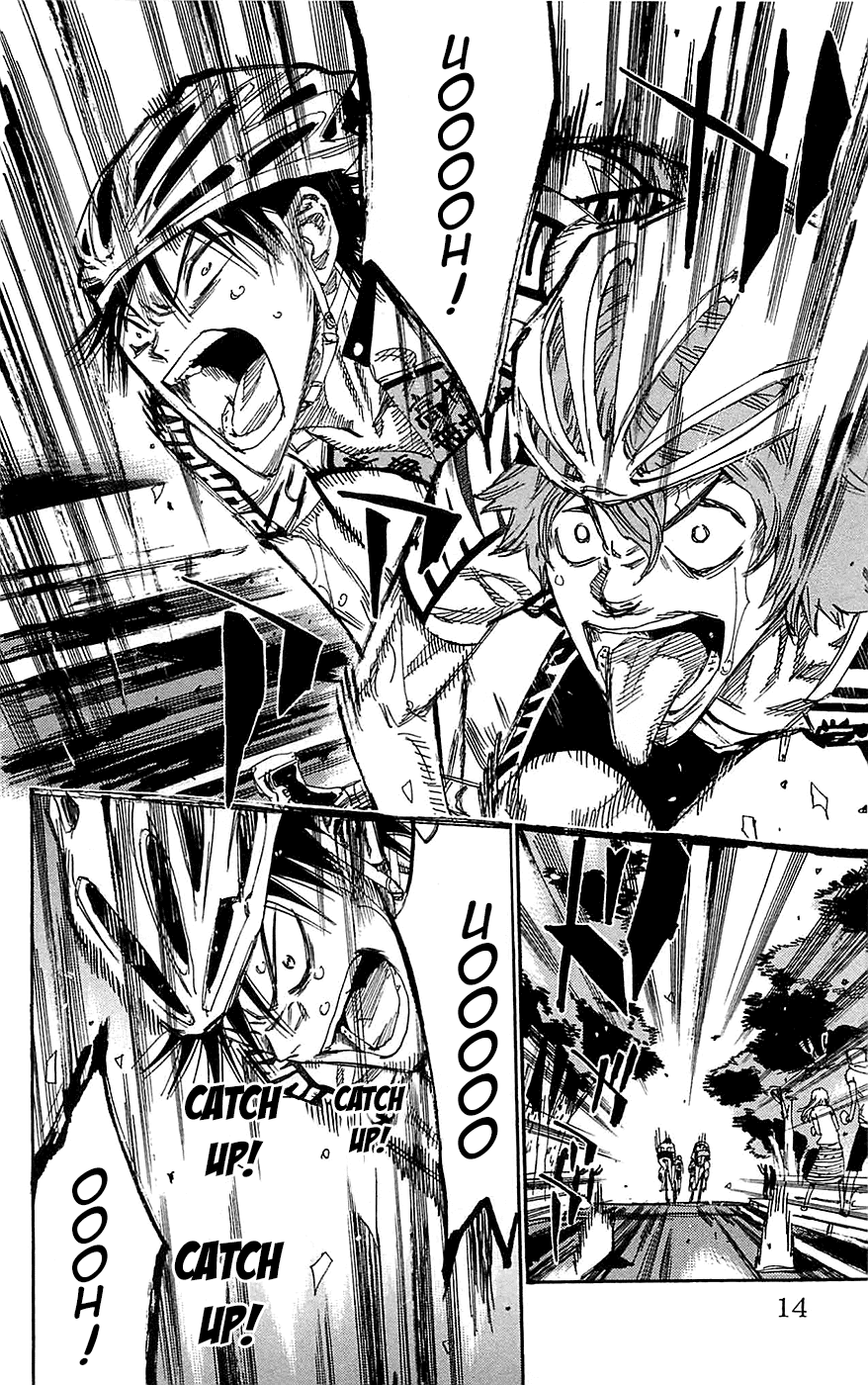 Yowamushi Pedal Chapter 147 page 14 - Chapter 147: Margin