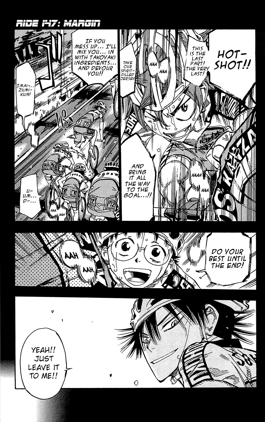 Yowamushi Pedal Chapter 147 page 9 - Chapter 147: Margin