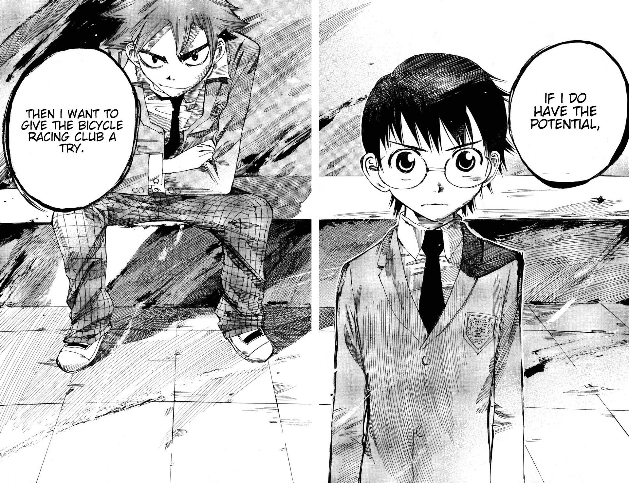 Yowamushi Pedal Chapter 15 page 11 - Chapter 15: If I Have the Potential...