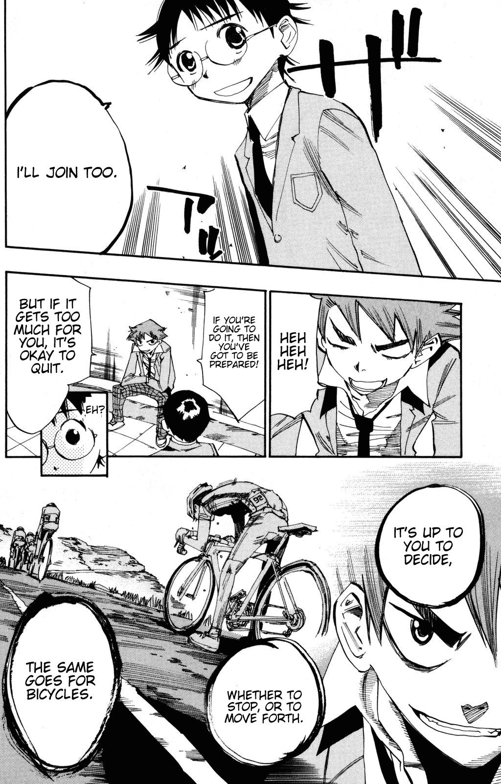 Yowamushi Pedal Chapter 15 page 12 - Chapter 15: If I Have the Potential...