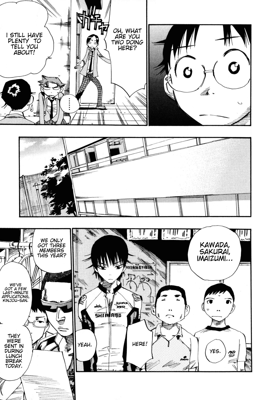 Yowamushi Pedal Chapter 15 page 13 - Chapter 15: If I Have the Potential...