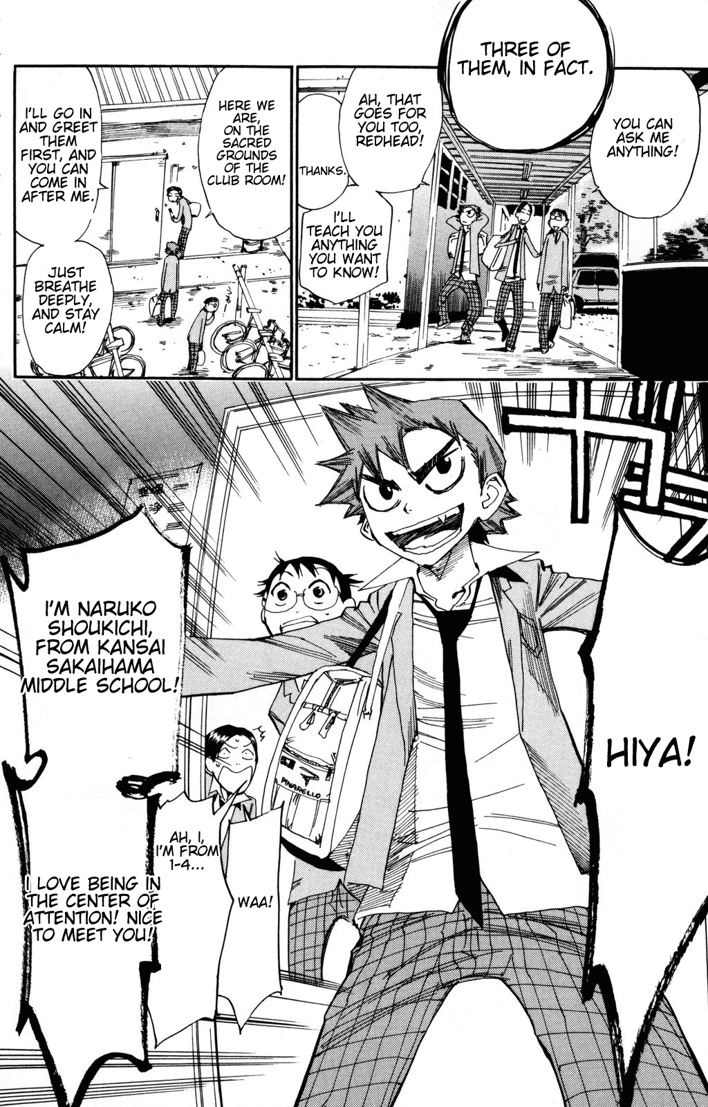 Yowamushi Pedal Chapter 15 page 14 - Chapter 15: If I Have the Potential...