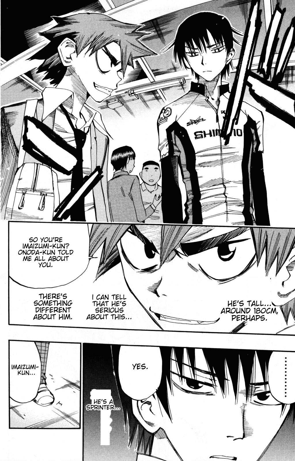 Yowamushi Pedal Chapter 15 page 16 - Chapter 15: If I Have the Potential...