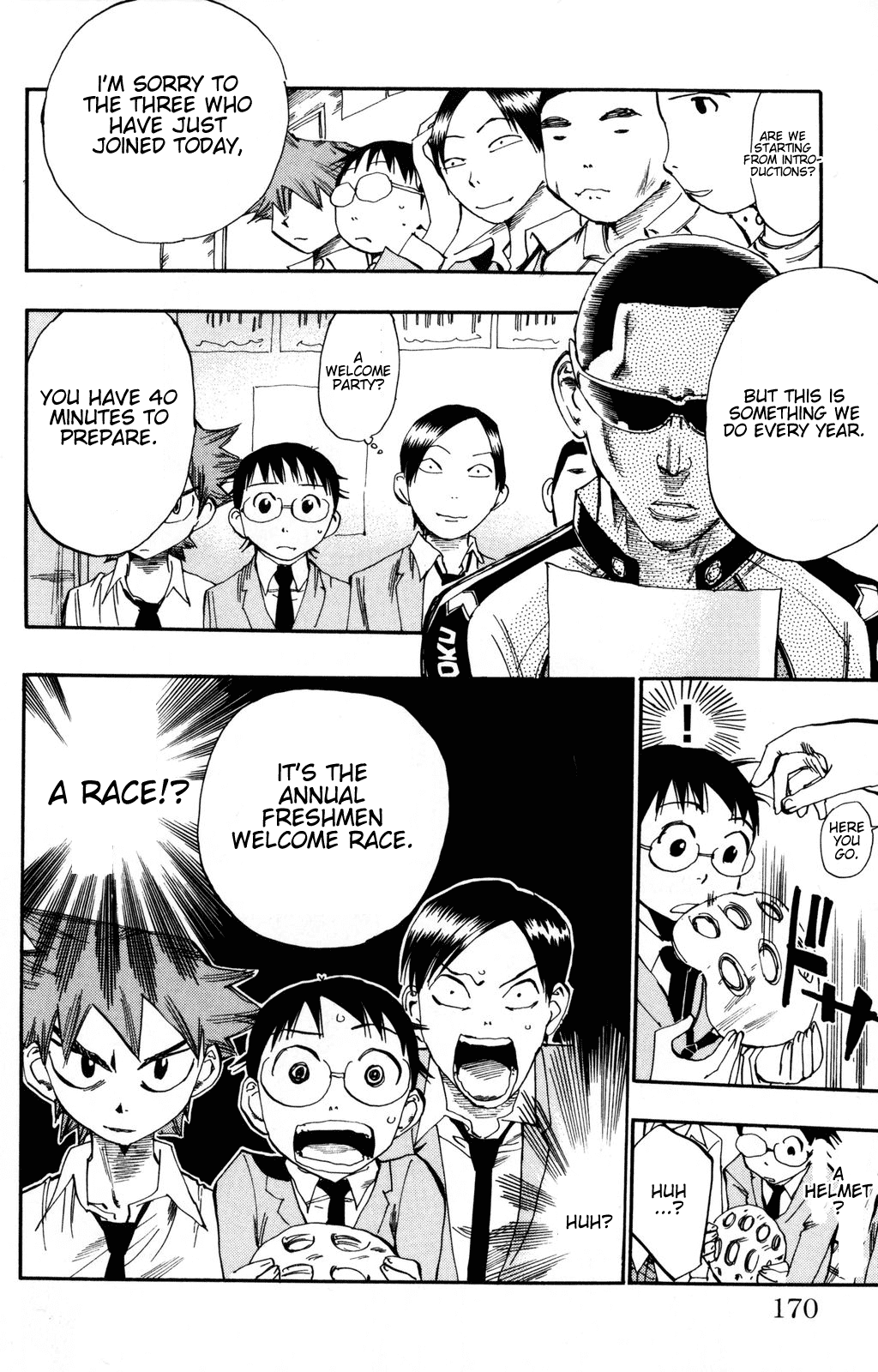 Yowamushi Pedal Chapter 15 page 18 - Chapter 15: If I Have the Potential...