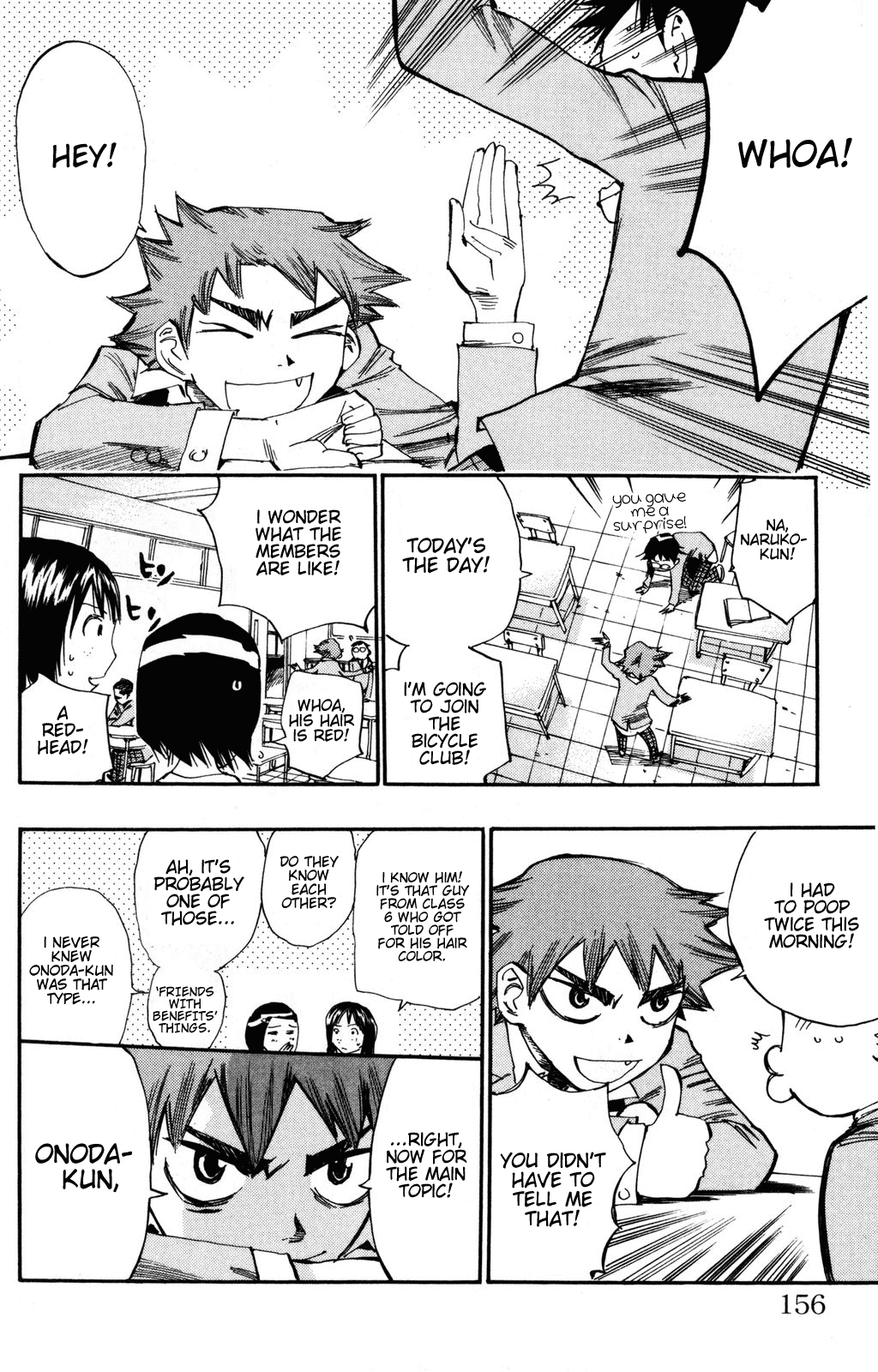 Yowamushi Pedal Chapter 15 page 5 - Chapter 15: If I Have the Potential...