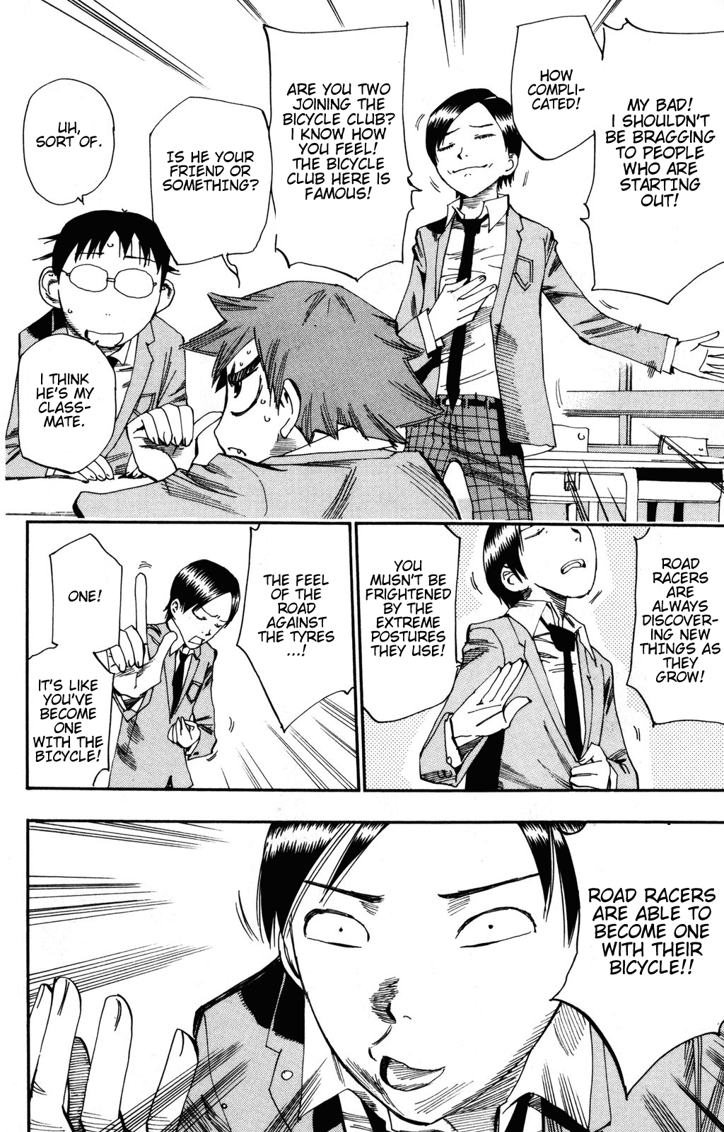 Yowamushi Pedal Chapter 15 page 7 - Chapter 15: If I Have the Potential...