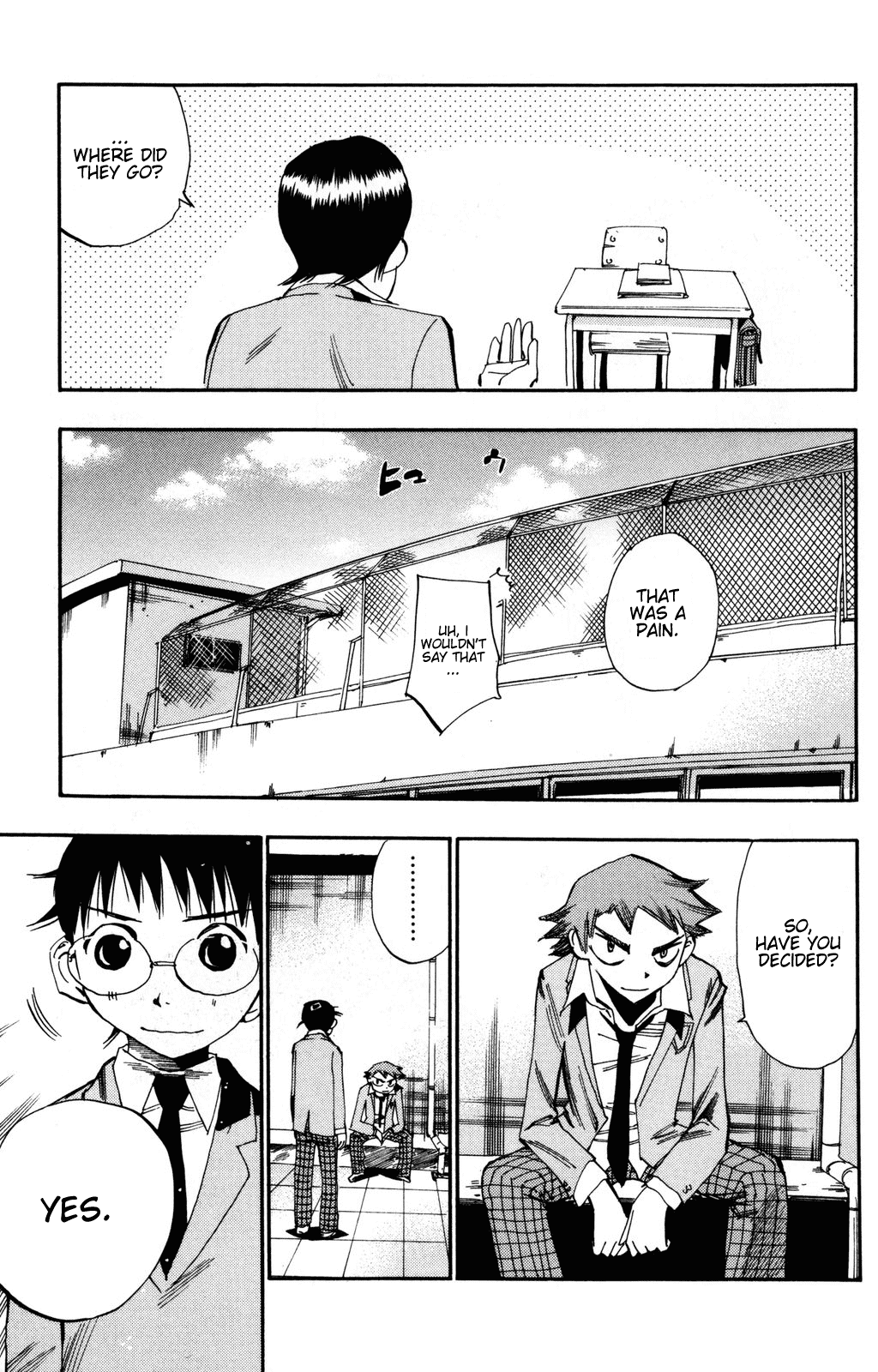 Yowamushi Pedal Chapter 15 page 8 - Chapter 15: If I Have the Potential...
