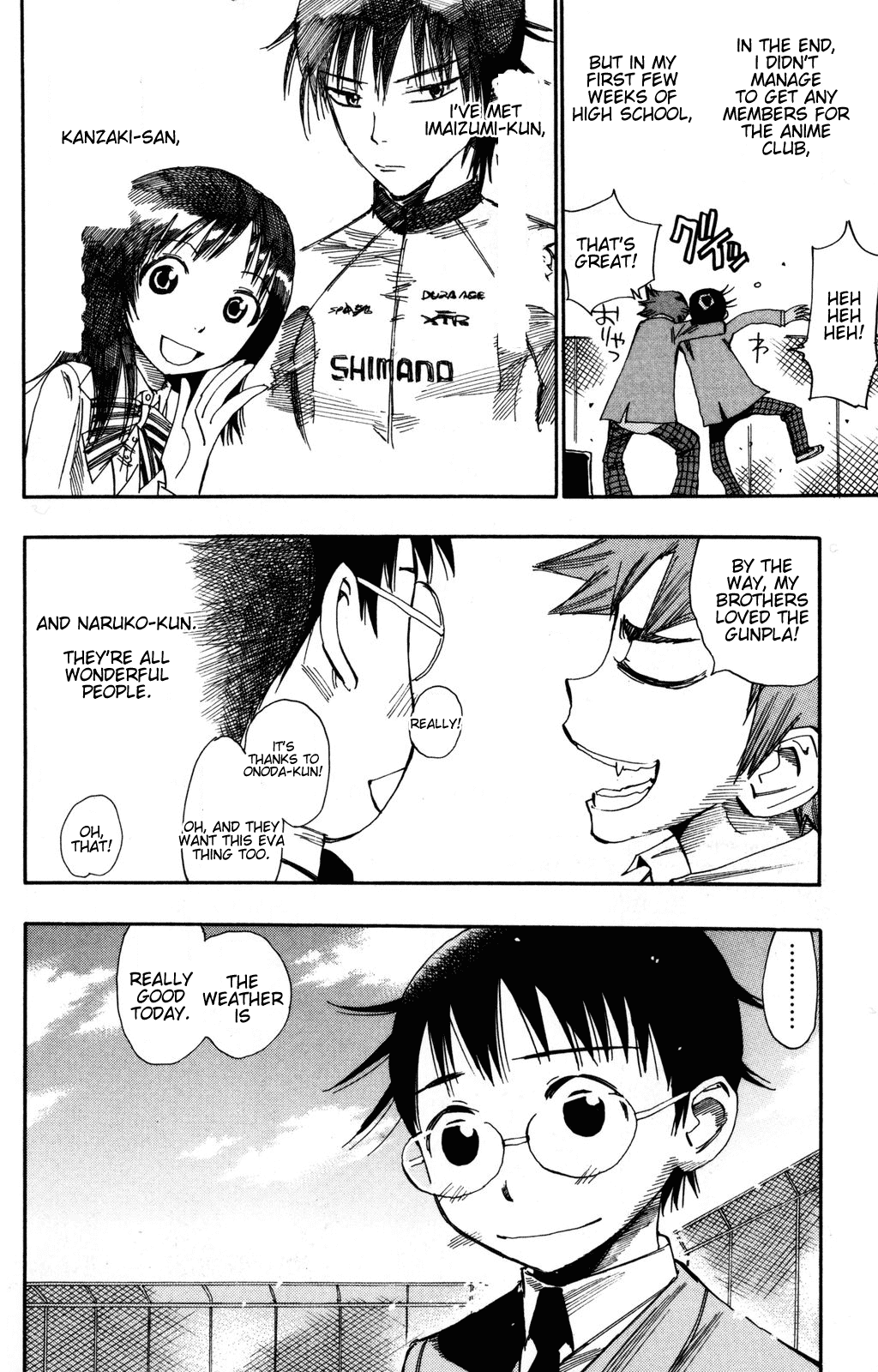 Yowamushi Pedal Chapter 15 page 9 - Chapter 15: If I Have the Potential...