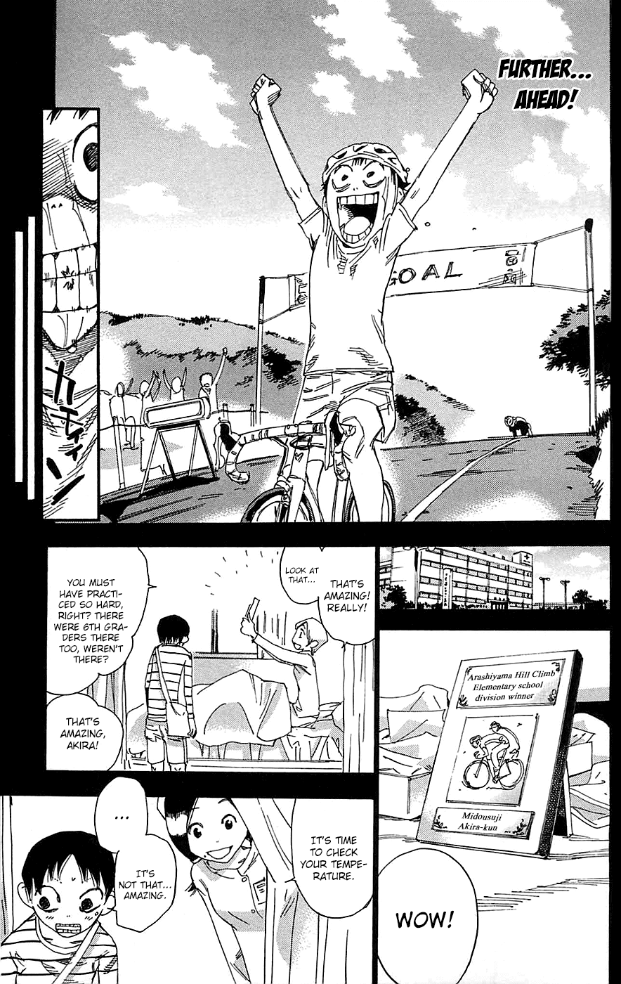 Yowamushi Pedal Chapter 152 page 17 - Chapter 152: Akira