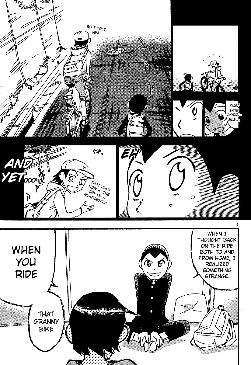 Yowamushi Pedal Chapter 154.1 page 15 - Chapter 154.001