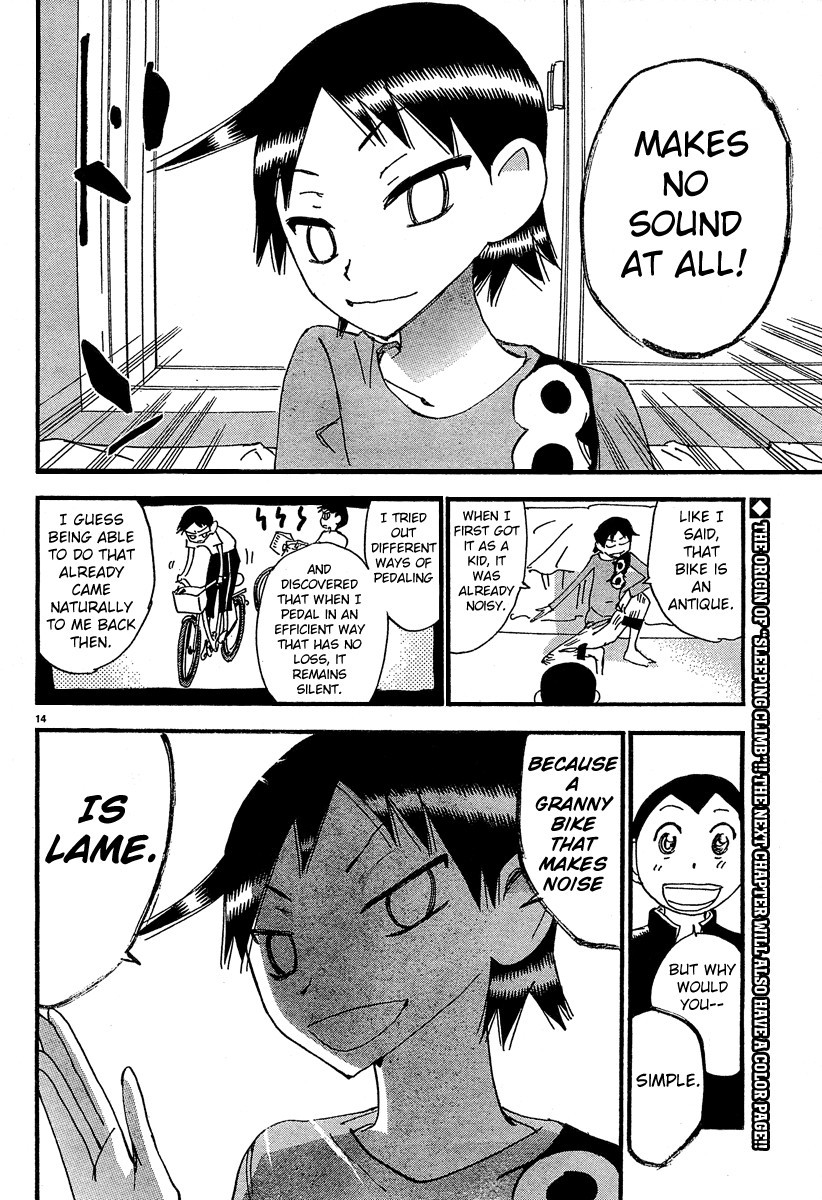 Yowamushi Pedal Chapter 154.1 page 16 - Chapter 154.001