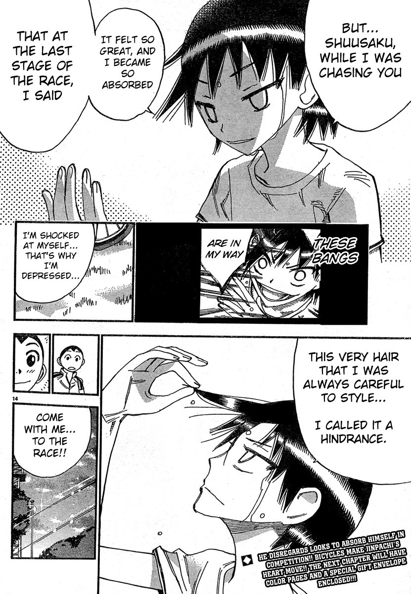 Yowamushi Pedal Chapter 154.2 page 13 - Chapter 154.002