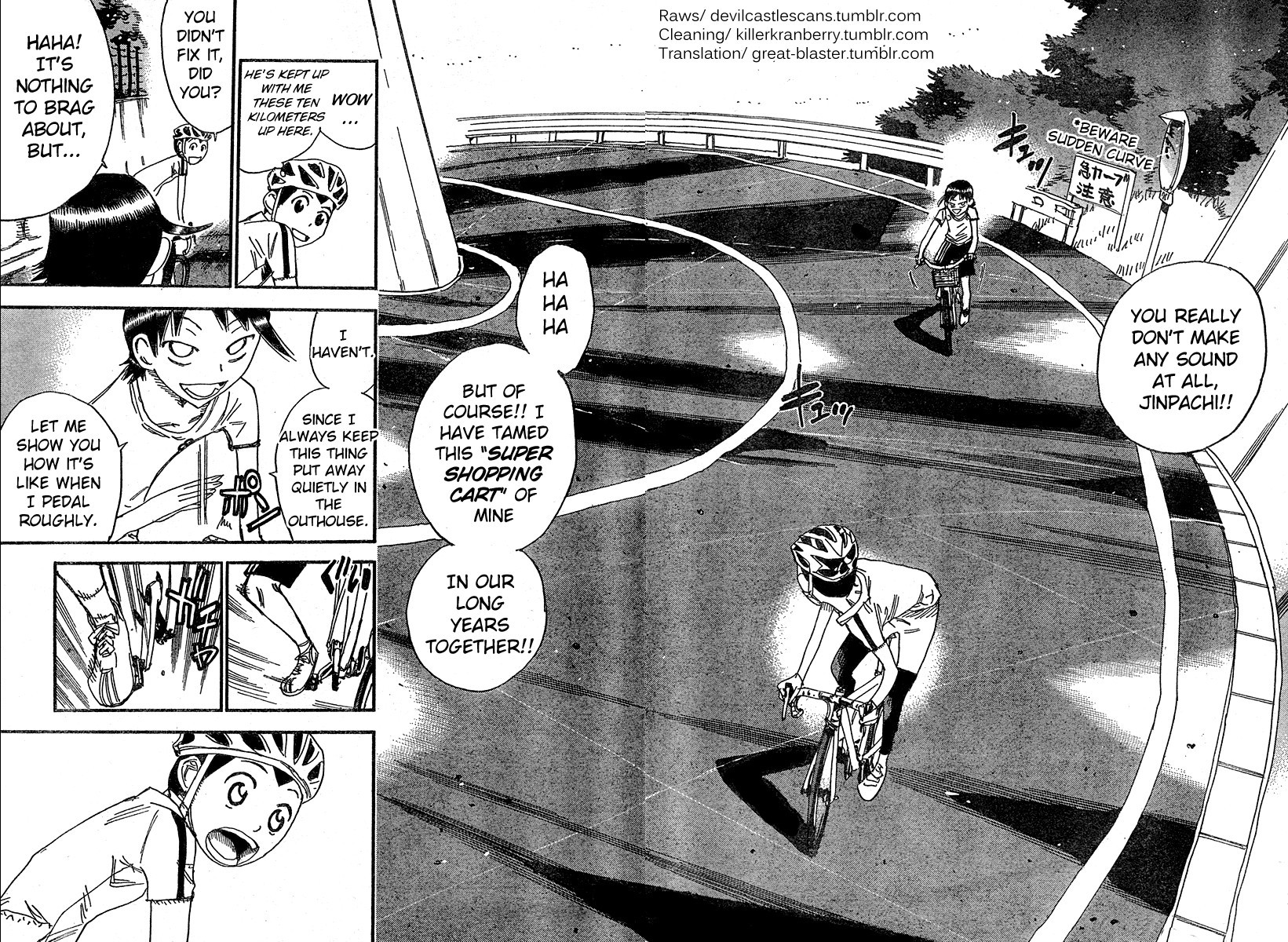 Yowamushi Pedal Chapter 154.2 page 3 - Chapter 154.002