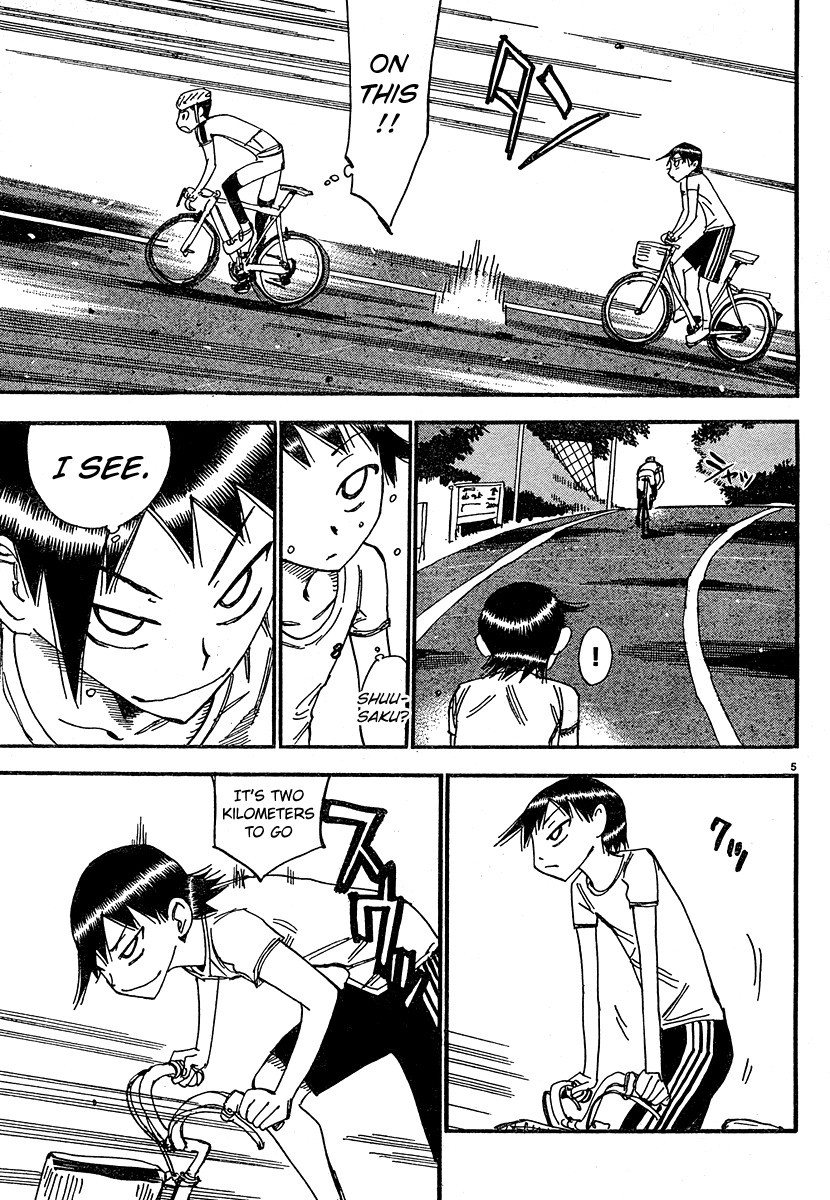 Yowamushi Pedal Chapter 154.2 page 5 - Chapter 154.002