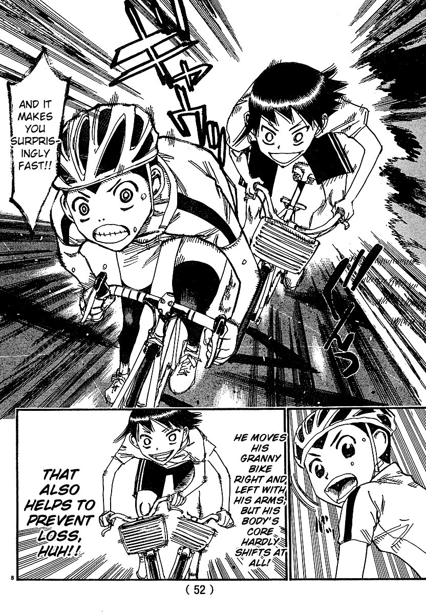 Yowamushi Pedal Chapter 154.2 page 8 - Chapter 154.002