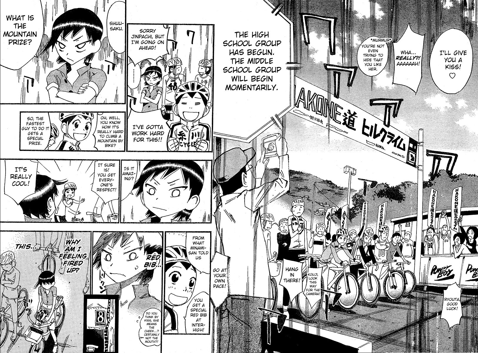 Yowamushi Pedal Chapter 154.3 page 10 - Chapter 154.003