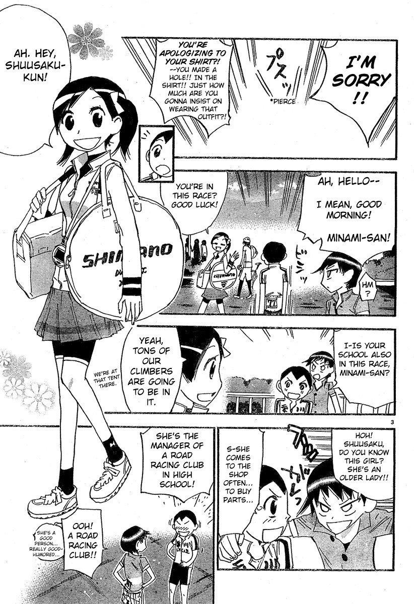Yowamushi Pedal Chapter 154.3 page 5 - Chapter 154.003