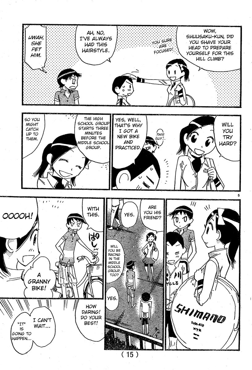 Yowamushi Pedal Chapter 154.3 page 7 - Chapter 154.003