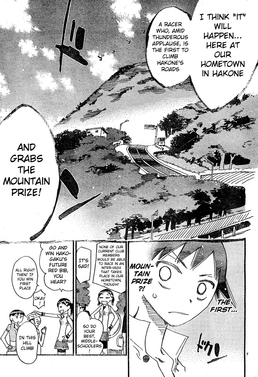 Yowamushi Pedal Chapter 154.3 page 9 - Chapter 154.003