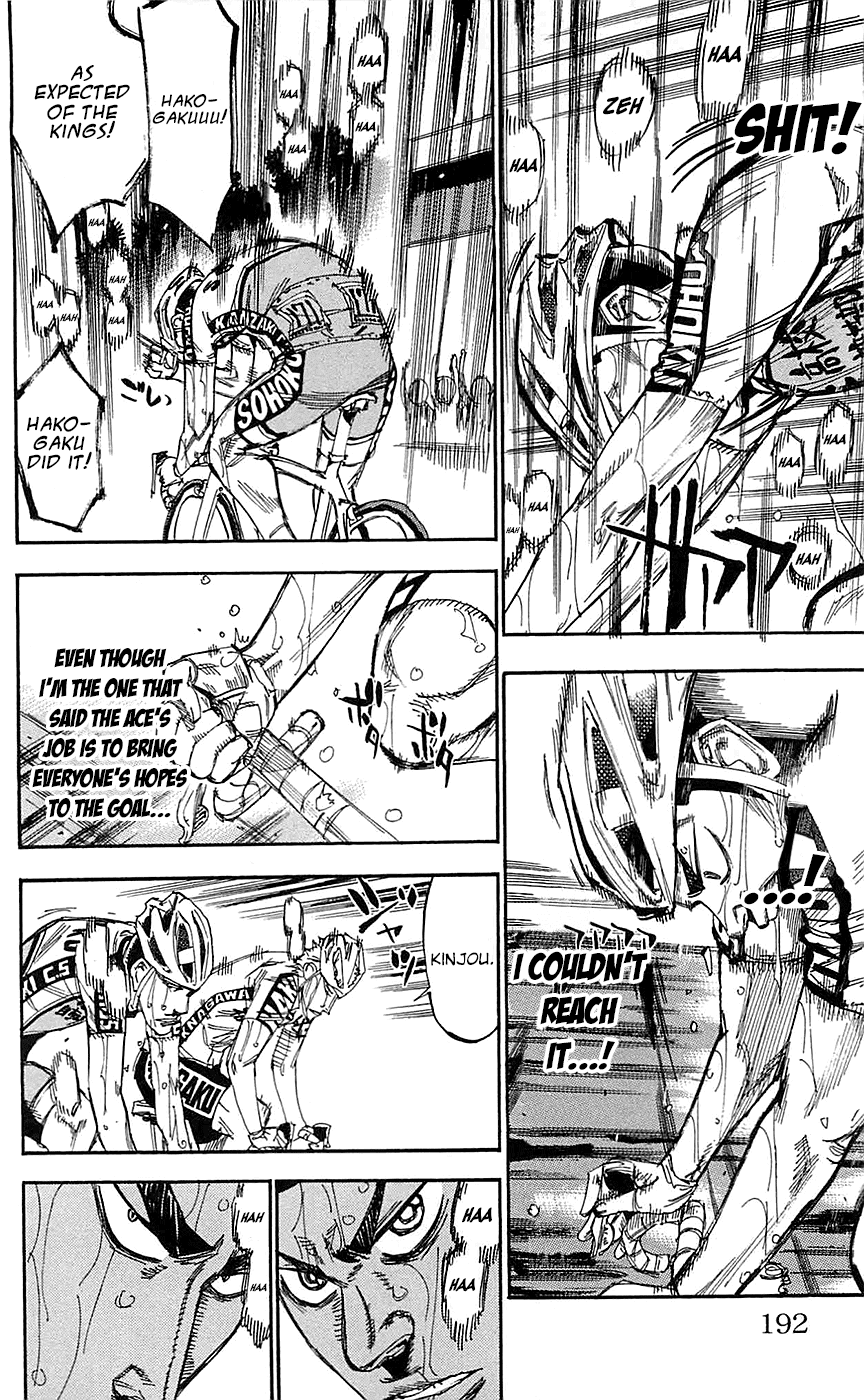 Yowamushi Pedal Chapter 154 page 10 - Chapter 154: The Conclusion of the 2nd Stage!!