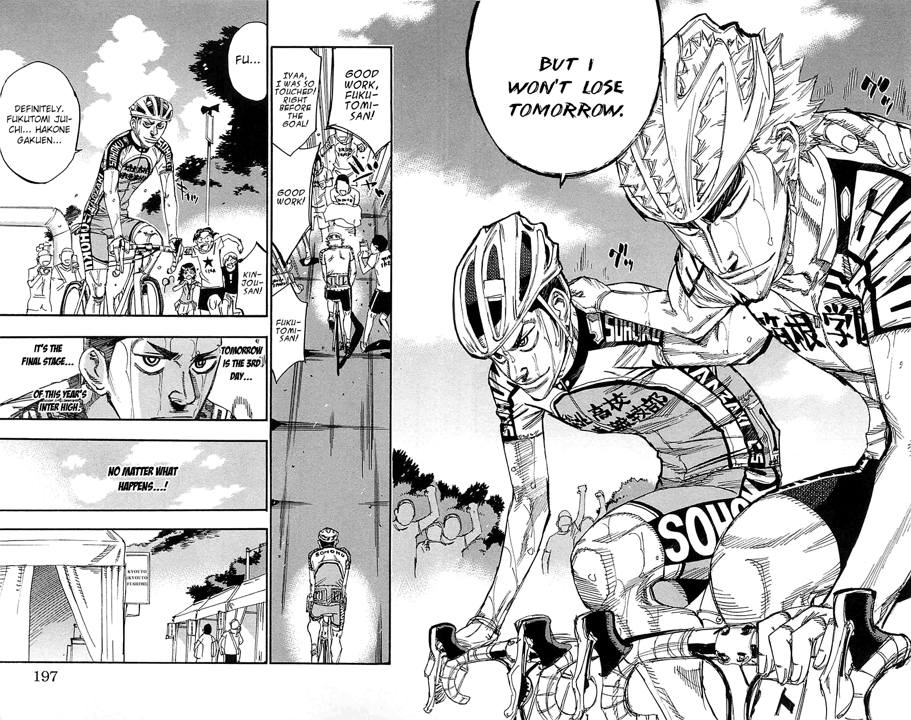Yowamushi Pedal Chapter 154 page 14 - Chapter 154: The Conclusion of the 2nd Stage!!