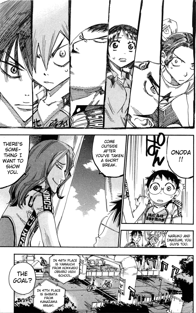 Yowamushi Pedal Chapter 155 page 11 - Chapter 155: Souhoku in 2nd Place