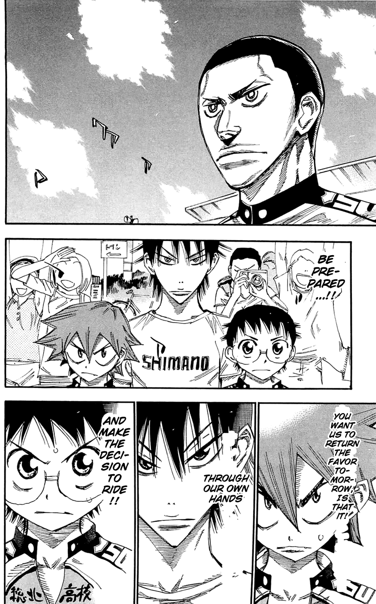 Yowamushi Pedal Chapter 155 page 16 - Chapter 155: Souhoku in 2nd Place